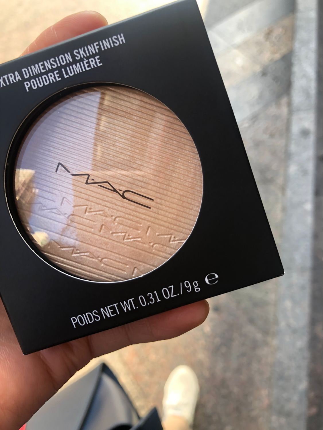 支持购物卡美国mac魅可doublegleam生姜高光粉饼立体绒光修容饼9g